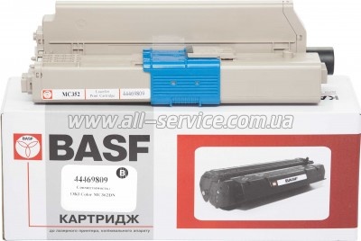 �����-�������� BASF OKI C310/ C330/ C510/ C530 ������ 44469809 Black (BASF-KT-MC352-44469809)