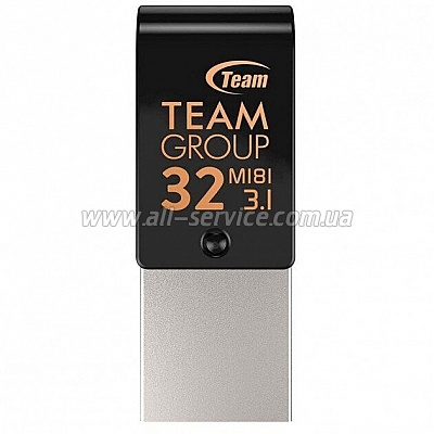  Team M181 USB3.1 32GB OTG Type-C Black (TM181332GB01)