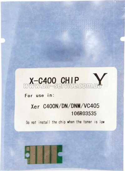 Чип WWM Xerox VersaLink C400 / C405/ 106R03533 Yellow (JYD-XerC405Y) Чип WWM Xerox VersaLink C400 / C405/ 106R03533 Yellow (JYD-XerC405Y)