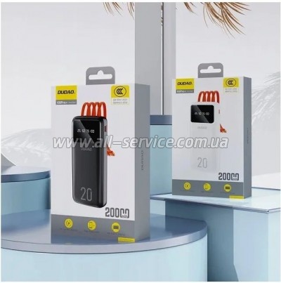 ������� ������������� Dudao K6Pro+ 20000mAh PD 10W (6977196682409)