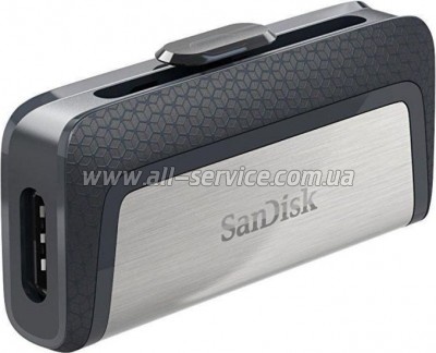  SANDISK 256GB Ultra Dual Drive USB 3.1 Type-C (SDDDC2-256G-G46)