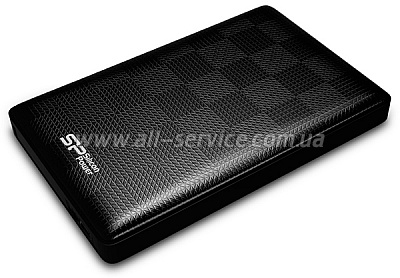  1TB SILICON POWER Diamond D03 USB 3.0 Black (SP010TBPHDD03S3K)