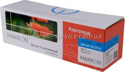  Makkon HP CLJP M176/ M177/ F351A/ 130A/ SF351A cyan (MN-HP-SF351A)