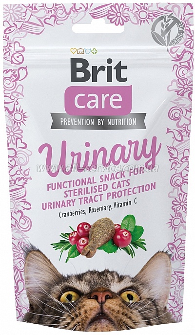    Brit Care Cat Snack Urinary   50 (8595602555758)