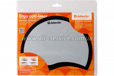    DEFENDER Ergo opti-laser Black (50511)