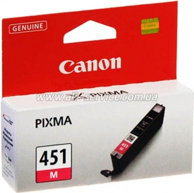  Canon CLI-451 Magenta PIXMA MG5440/ MG6340 (6525B001)