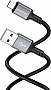 ���� ������ USB 2.0 AM to Micro 5P 1.0m silicone black BOROFONE (6974443386387)
