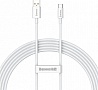 ���� ������ USB 2.0 AM to USB-C 1.5m Superior Fast Charging 100W moon white Baseus (P10320102214-02)