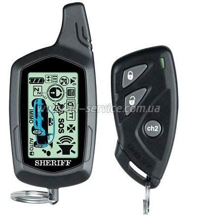 Автосигнализация Sheriff ZX-1070 PRO без сирены Автосигнализация Sheriff ZX-1070 PRO без сирены