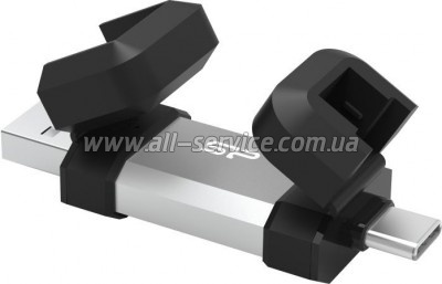  Silicon Power USB 256G SILICON POWER usb3.2+TypeC Mobile C51 (SP256GBUC3C51V1S)
