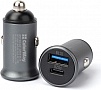   ColorWay 2USB Car QC3.0 Gray (CW-CHA029PD-GR)