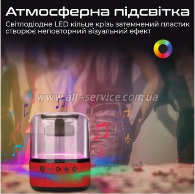   Promate Glitz-L Red (glitz-l.red)