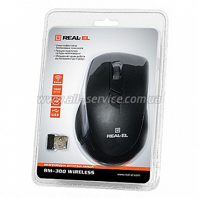  REAL-EL RM-300 black-grey