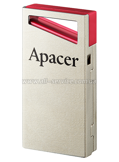  Apacer 64GB AH112 Red USB 2.0 (AP64GAH112R-1)