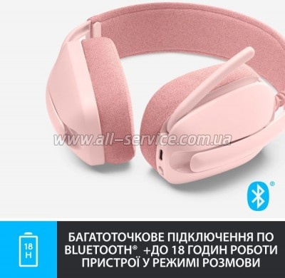  Logitech Zone Vibe 100 Wireless Rose (981-001224)