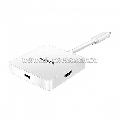 USB  ADATA (ACH3PL-HUB-CWH) White
