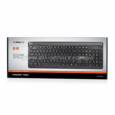  REAL-EL 7085 Comfort Black