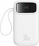   Baseus QPow2 20000mAh 30W, with 2*Type-C Cable, White (P10055009213-00)