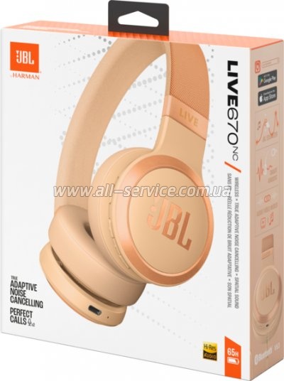  JBL Live 670 NC Sand (JBLLIVE670NCSAT)