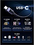 ���� ������ USB-C to USB-C 2.0m PD3.1 240W 480Mbps braided black Ugreen (75732)