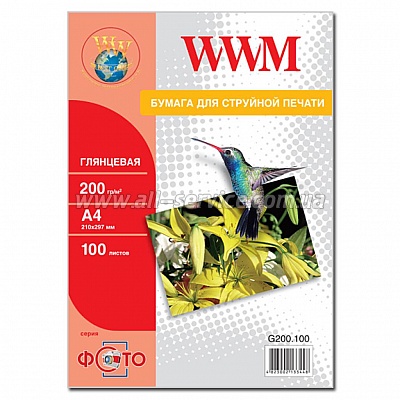  WWM,  200g/m2, 4, 100 (G200.100)