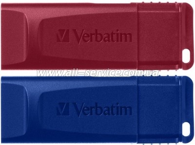������ Verbatim 2x32GB Store'n'Go Slider Red/ Blue (49327)