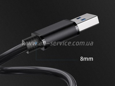 ���� ������ USB 2.0 AM/AM 1.0m 5Gbps Essager (EXCAA2-YT01)