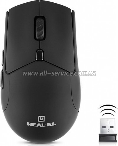  REAL-EL RM-460W Wireless/Bluetooth Black (EL123200048)