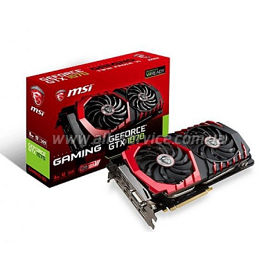 Видеокарта MSI GeForce GTX 1070 GAMING 8G (912-V330-050) Видеокарта MSI GeForce GTX 1070 GAMING 8G (912-V330-050)