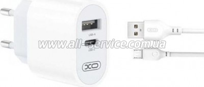 �������� ������� XO L97 USB - MicroUSB White (XO-L97-MC)