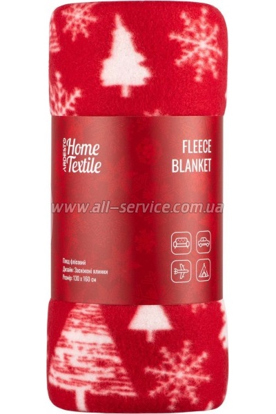 ���� Ardesto Christmas Fleece 130x160��, ����������� ���� (ART0715PB)