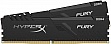  Kingston 8Gb DDR4 2666MH z HyperX Fury Black (HX426C16FB3K2/8)