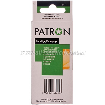  CANON CLI-521Y (PN-521Y) YELLOW PATRON