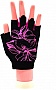    MadMax MFG-770 Flower Power Gloves Black/Pink XS (MFG-770_XS)