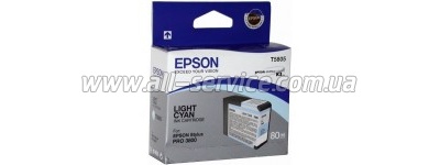 Картридж Epson StPro 3800 light cyan (C13T580500)