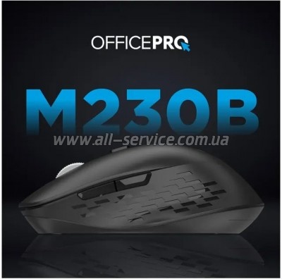  OfficePro M230B Silent Click Wireless/Bluetooth Black (M230B)