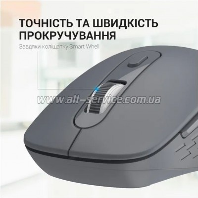  OfficePro M230G Silent Click Wireless/Bluetooth Gray (M230G)
