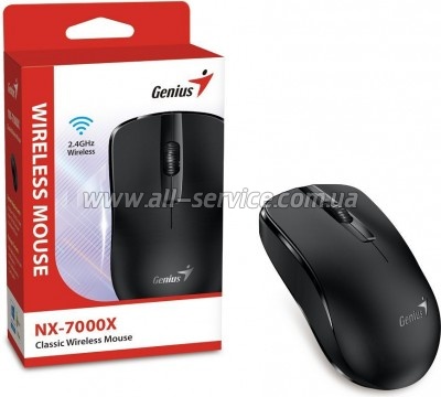  Genius NX-7000X Wireless Black (31030033400)