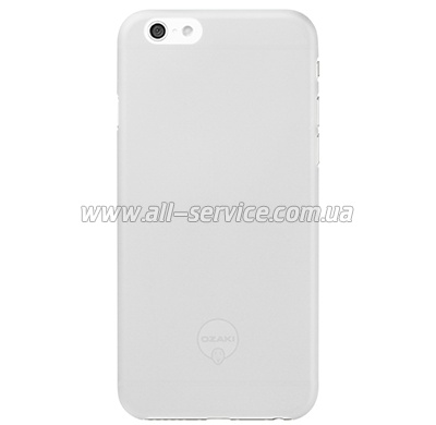  OZAKI O!coat-0.3-Solid iPhone 6 White (OC562WH)