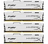  Kingston HyperX 64GB 2400MHz DDR4 CL15 DIMM 16gbx4 FURY White (HX424C15FWK4/64)