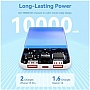   Vention 10000mAh 22.5W 3A PD, QC/3.0, LED Display, White (FHKW0)
