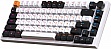  GamePro MK160W Hot-Swap Red Swich RGB USB UA White (MK160W)