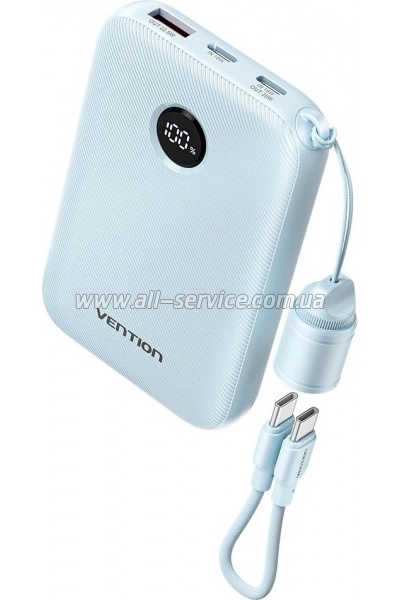 ������� ������������� Vention 20000mAh 22.5W PD Blue (FKBL0-C)