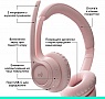  Logitech Zone 300 Bluetooth Rose (981-001412)