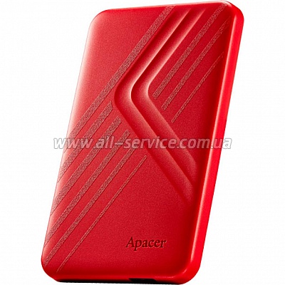  1TB 2.5" USB Apacer AC236 Red (AP1TBAC236R-1)