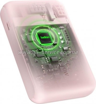 ������� ������������� Belkin 10000mAh 20W Pink (BPB021HQPK)