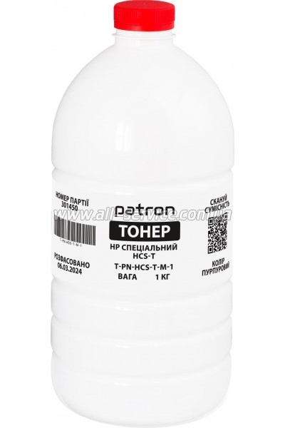 Тонер Patron HP HCS-T HP M254/ M280/ Canon LBP640/ LBP664/ MF651/ MF655/ MF734 бутль 1000г magenta (PN-HCS-T-M-1) Тонер Patron HP HCS-T HP M254/ M280/ Canon LBP640/ LBP664/ MF651/ MF655/ MF734 бутль 1000г magenta (PN-HCS-T-M-1)