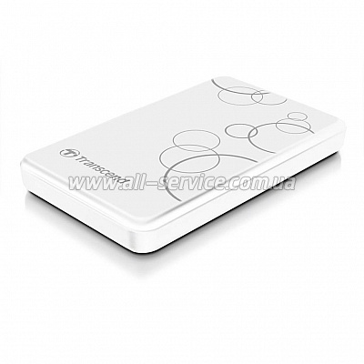  2TB Transcend StoreJet 2.5 USB 3.0  A white (TS2TSJ25A3W)
