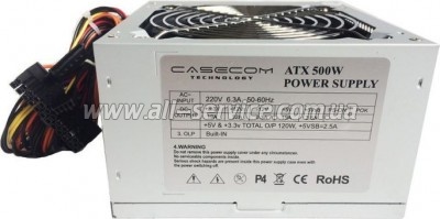   Casecom 500W (CM 500 ATX)
