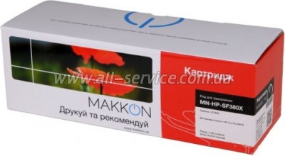  Makkon HP CLJP M476 / 312X/ CF380A / CF380 / CF381A / CF382A / F383A black (MN-HP-SF380X)